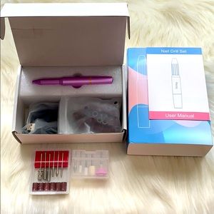 Nail drill set